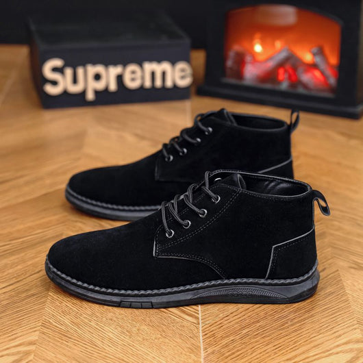 Botas Martin Altas Estilo Británico para Hombre - Casual Versátil Trendy - Image 8