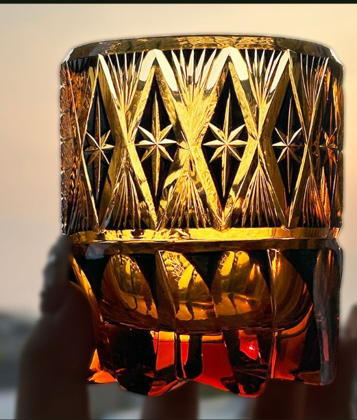 Copa de Vino Ojo de Dios Tallada a Mano - Cristal Premium - Image 4
