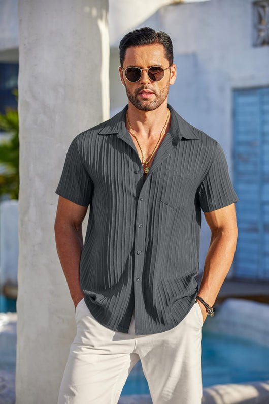 Camisa Polo Clásica de Manga Corta para Hombre - Image 19