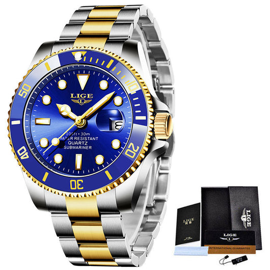 Reloj de Cuarzo para Hombre Elegante Resistente al Agua - Image 15