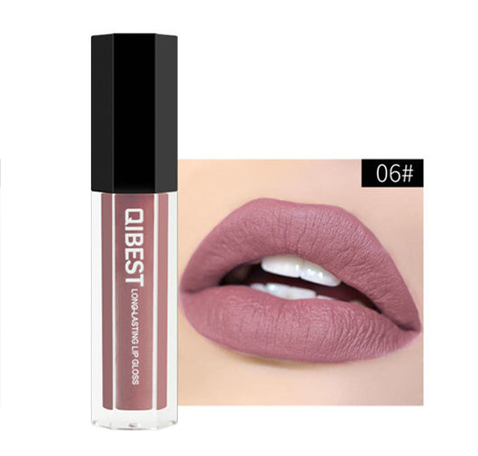 Brillo Labial Hexagonal QIBEST - Acabado Espejo Profesional - Image 11