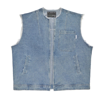 Chaleco de Mezclilla con Múltiples Bolsillos para Hombre - Image 13