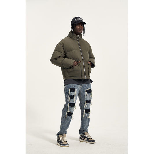 Pantalones Vaqueros Rotos Tide Whiskers Gato - Image 2