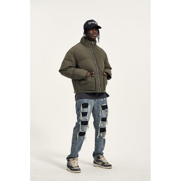 Pantalones Vaqueros Rotos Tide Whiskers Gato