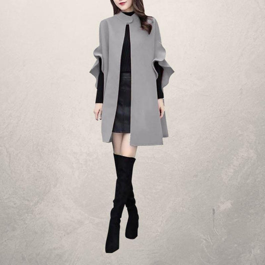 Abrigo de Lana Midi Elegante - Image 4