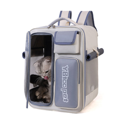 Mochila Transportín para Gatos - Diseño Versátil Todo Clima - Image 5