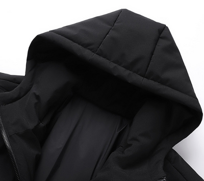 Chaqueta Acolchada de Invierno con Capucha para Hombre - Image 6