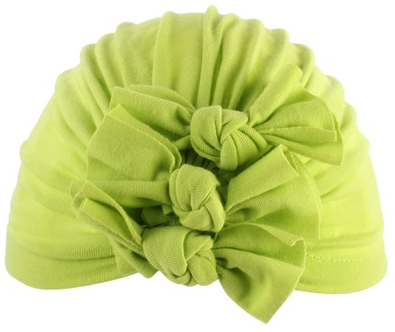 Gorro para bebé con lazo plisado - Image 11
