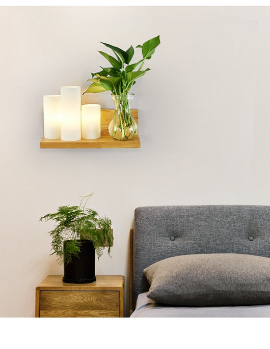 Lámpara de Pared en Madera para Dormitorio y Mesita de Noche - Image 23