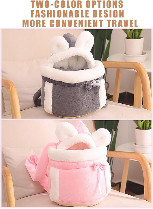 Mochila Transportadora para Gatos y Perros con Bolsillos Frontales - Image 9