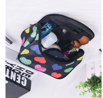 Bolso de Mano Coreano con Corazón de Durazno y Lunares Adorables - Image 3
