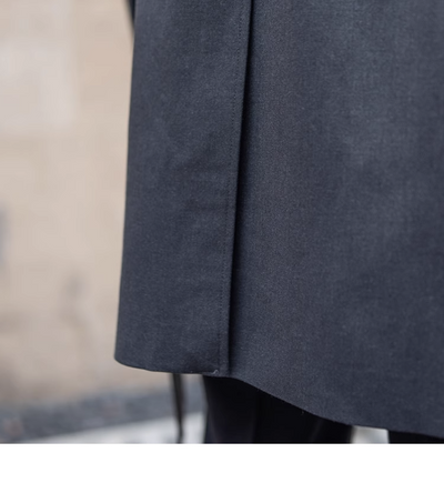 Abrigo Trench de Lana Sencillo Elegancia Atemporal - Image 28