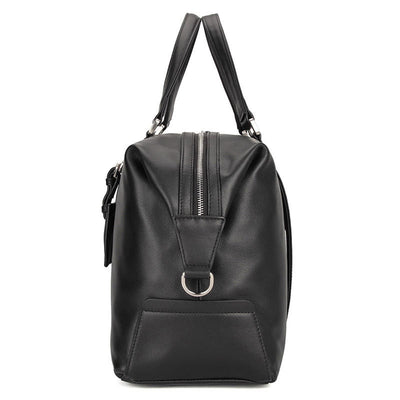 Bolsa de Viaje en Cuero Nappa Premium - Elegancia Clásica Negro - Image 8