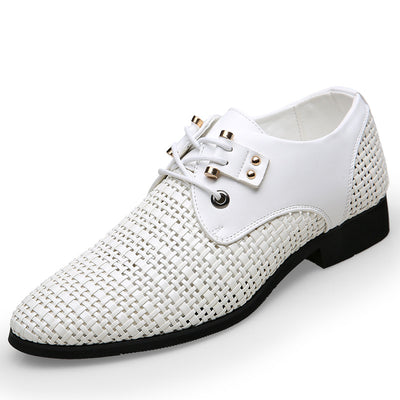 Zapatos de Cuero para Hombre con Diseño Calado - Image 2