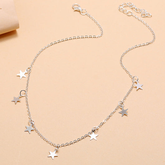 Collar Colgante Estrella de Cinco Puntas - Diseño Minimalista - Image 3