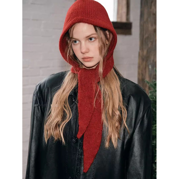 Gorro Pasamontañas Retro con Abrigo y Orejeras