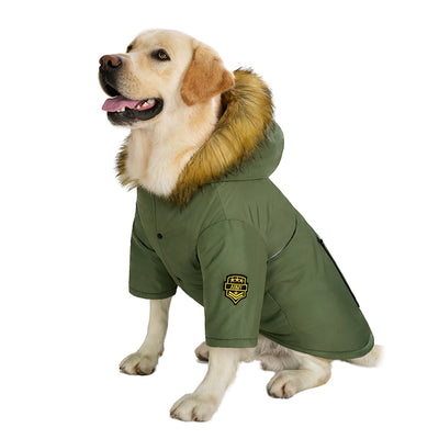 Abrigo Acolchado para Perros Grandes - Protección Otoño e Invierno - Image 7
