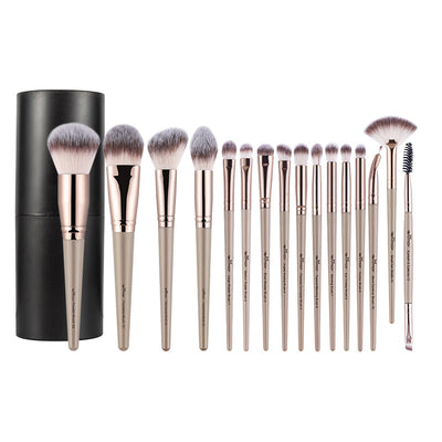 Kit Portátil de Brochas para Sombras, Cejas y Maquillaje Profesional - Image 9