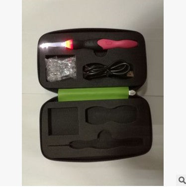 Agujas de Crochet Intercambiables con Luz LED