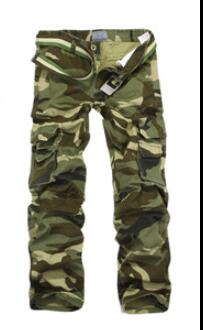 Pantalones Tácticos de Camuflaje con Múltiples Bolsillos para Hombre - Image 7