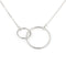 Necklace Double OT Chain Necklace Pendant Necklace A