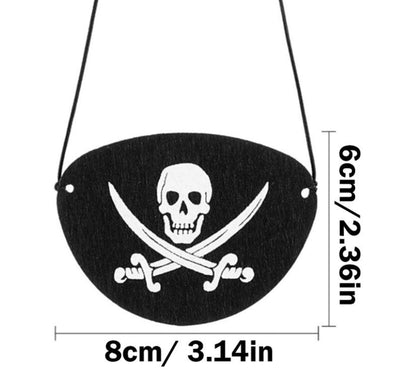 Disfraz Pirata del Caribe: Máscara de Ojo y Sombrero Pirata - Image 8
