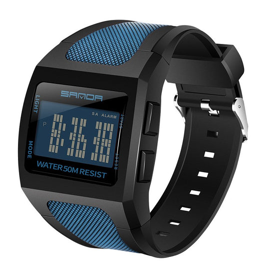 Reloj Deportivo Sanda Resistente al Agua con Pantalla Digital - Image 2