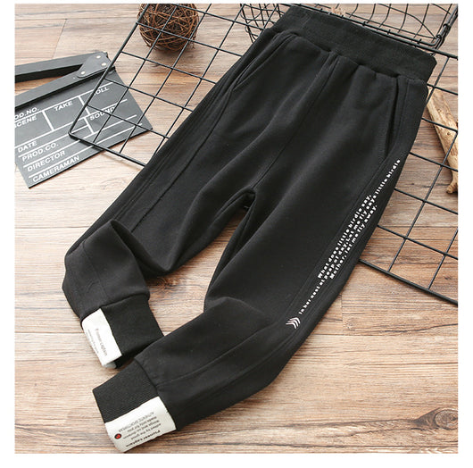 Pantalones de Buzo Deportivos Niños - Algodón Polar para Otoño e Invierno - Image 2