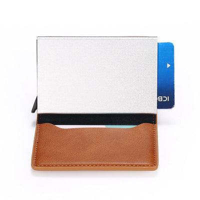 Cartera Profesional Antromagnética con Porta Tarjetas de Metal para Estudiantes y Ejecutivos - Image 14