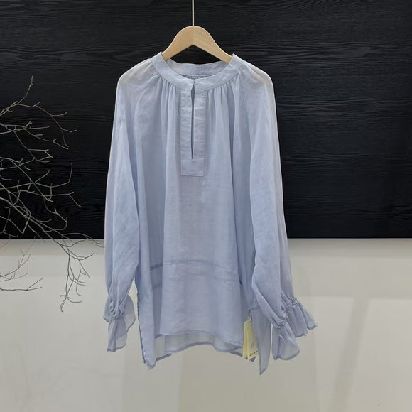 Blusa Elegante de Manga Larga Versátil Todo Terreno