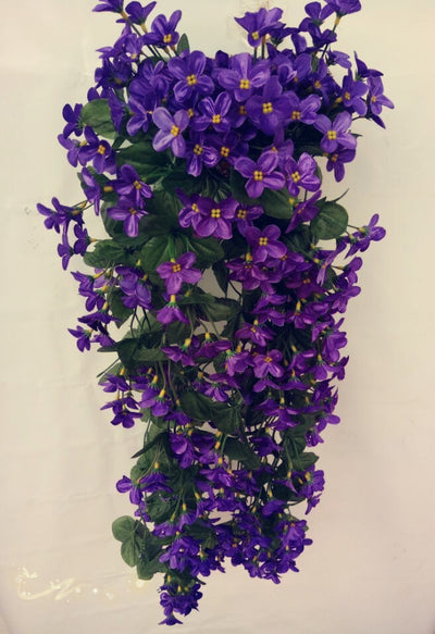Flor Violeta Artificial Decorativa - Flores Falsas Premium - Image 8