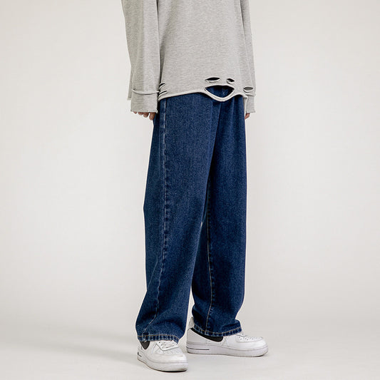 Pantalones Jeans Hombre Estilo Coreano Casual Moderno