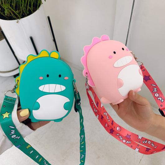 Bolsa Infantil de Silicona con Dinosaurio Cartoon - Image 10