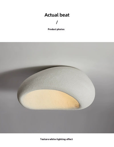 Lámpara de Techo Minimalista Japonesa Silenciosa Crema Moderna - Image 39