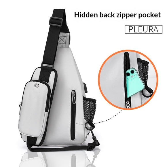 Mochila de Pecho Deportiva de Gran Capacidad