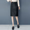 Falda de Cuero Midi para Mujer - Elegancia Clásica