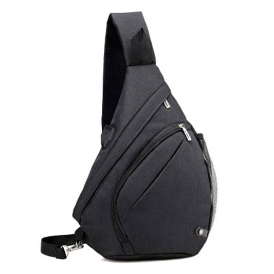 Bolsa de Pecho para Hombre con Compartimento para Botella y Puerto USB