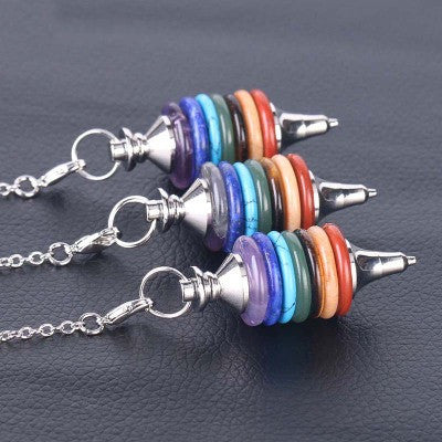 Péndulo de Adivinación con Siete Chakras - Image 5