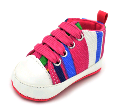 Zapatos Suave Arcoíris para Bebé - Suela Flexible - Image 10