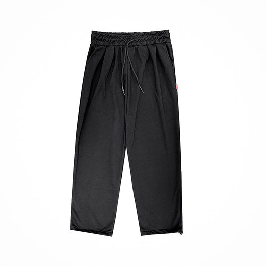 Pantalones Elegantes Very Fairy para Hombre - Corte Recto Holgado Pierna Ancha - Image 2