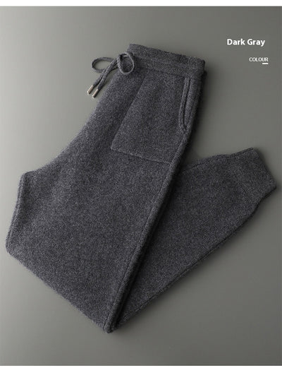 Conjunto de Sudadera con Capucha y Pantalón Tejido de Color Liso para Hombre - Image 9
