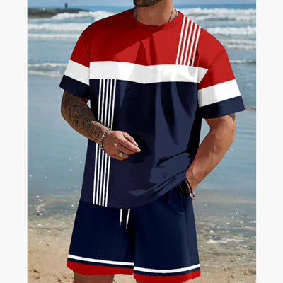 Conjunto Deportivo Fresco para Hombre - Playera y Shorts - Image 17
