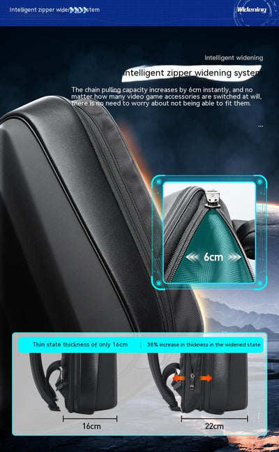 Mochila Gaming Profesional Impermeable de Gran Capacidad para Hombre - Image 10