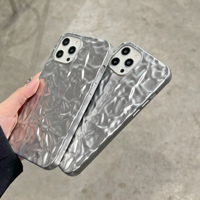 Funda para Celular de Estaño Mate con Patrón Irregular - Image 7