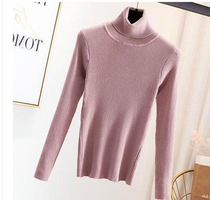 Suéter Cuello Alto Ajustado para Mujer - Image 12