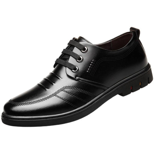Zapatos de Cuero Ejecutivos con Plantilla Elevadora de Altura - Image 3