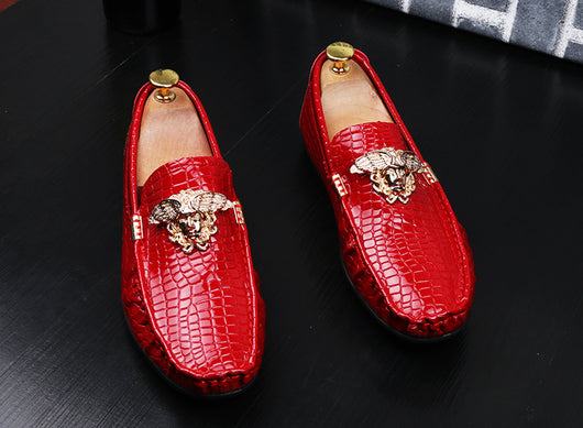 Zapatos de Cuero para Hombre con Estilo Personalizado - Image 9