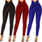 Calça Slim Elástica com Detalhe de Laço Europeu-Americano