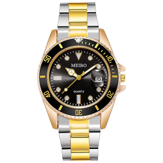 Reloj de Negocios Elegante con Calendario y Correa de Aleación - Image 8