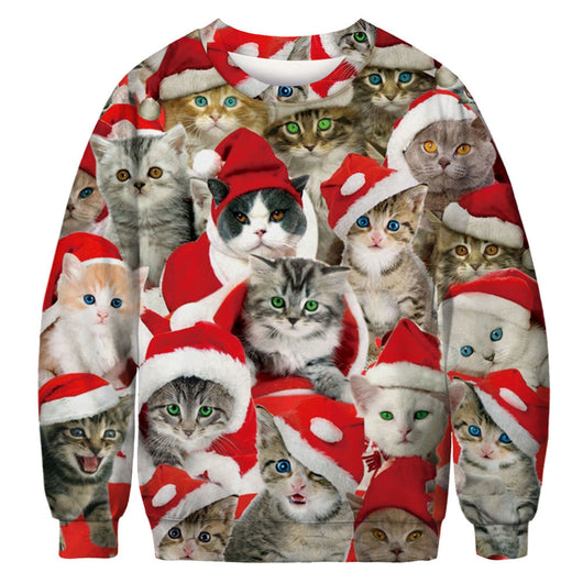 Camiseta Holgada Estampada de Manga Larga para Hombre - Image 4